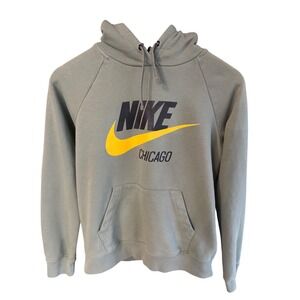 Nike Chicago Pullover Hoodie Sweatshirt Long Sleeve Green Womens